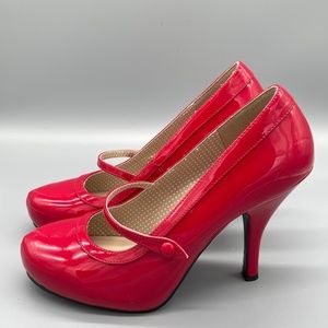 Drag Queen/Crossdresser Mary Jane Style Low High Heels -14